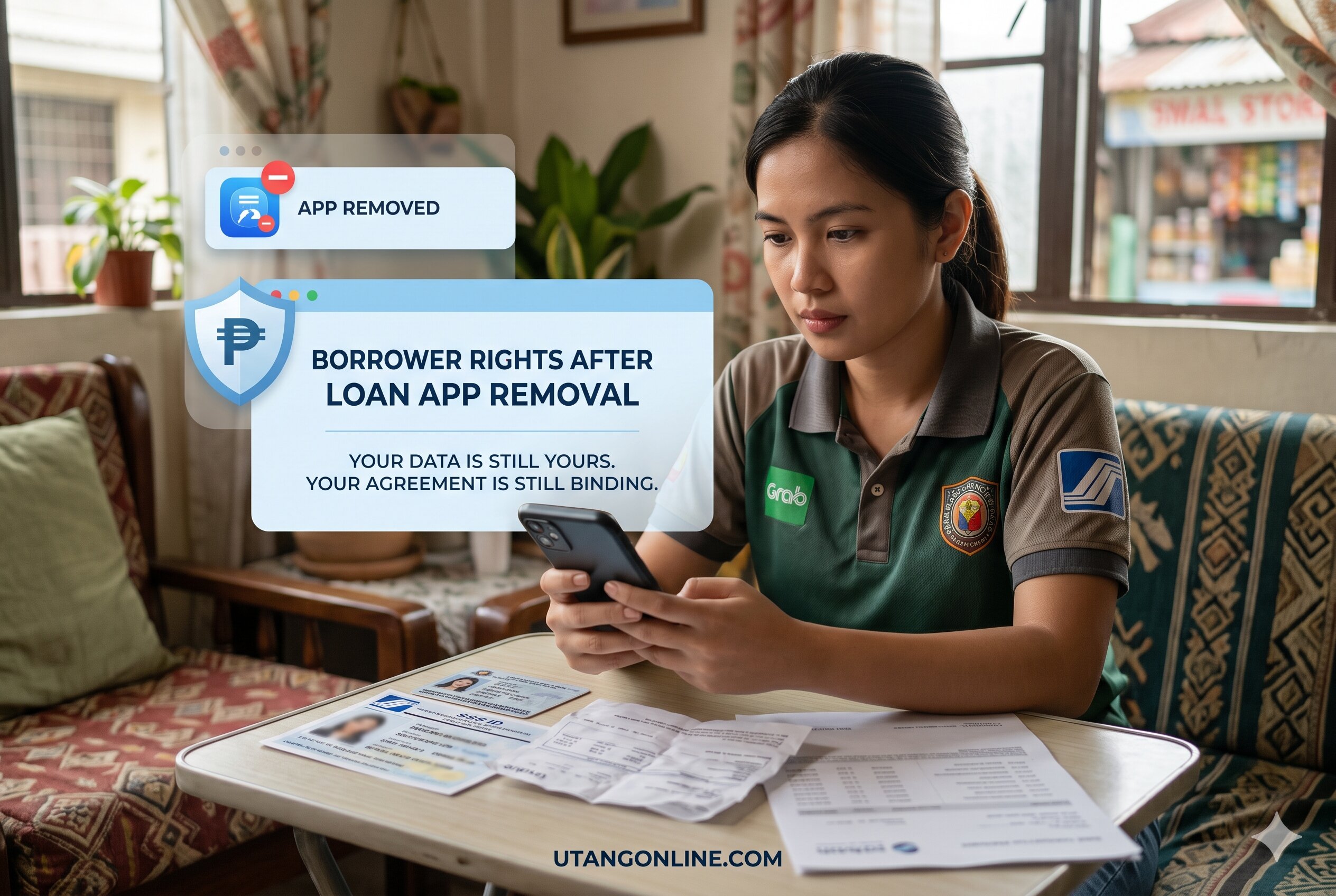 Borrower rights and legal protections after a Philippine loan app is removed or flagged
