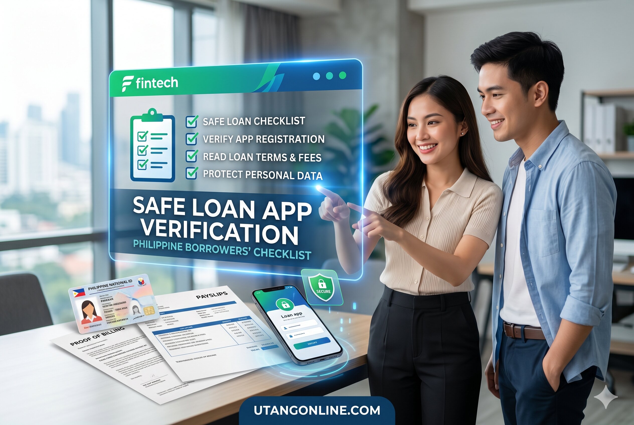 Checklist for verifying SEC registered loan apps in the Philippines safely