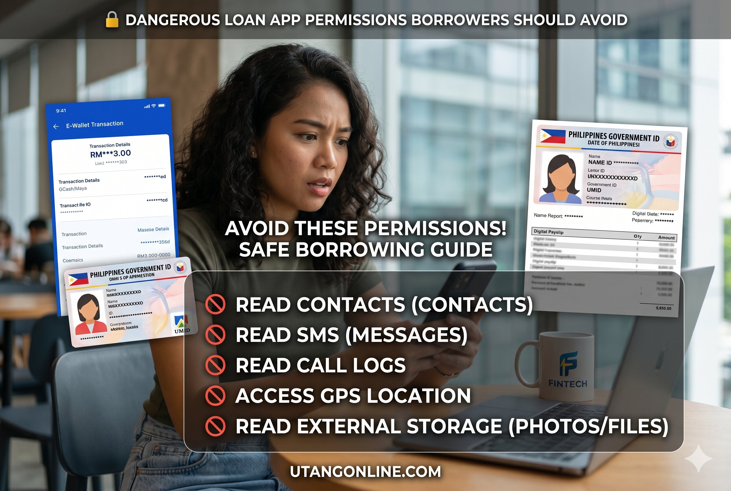 Dangerous Loan App Permissions Borrowers Should Avoid in the Philippines Before Applying