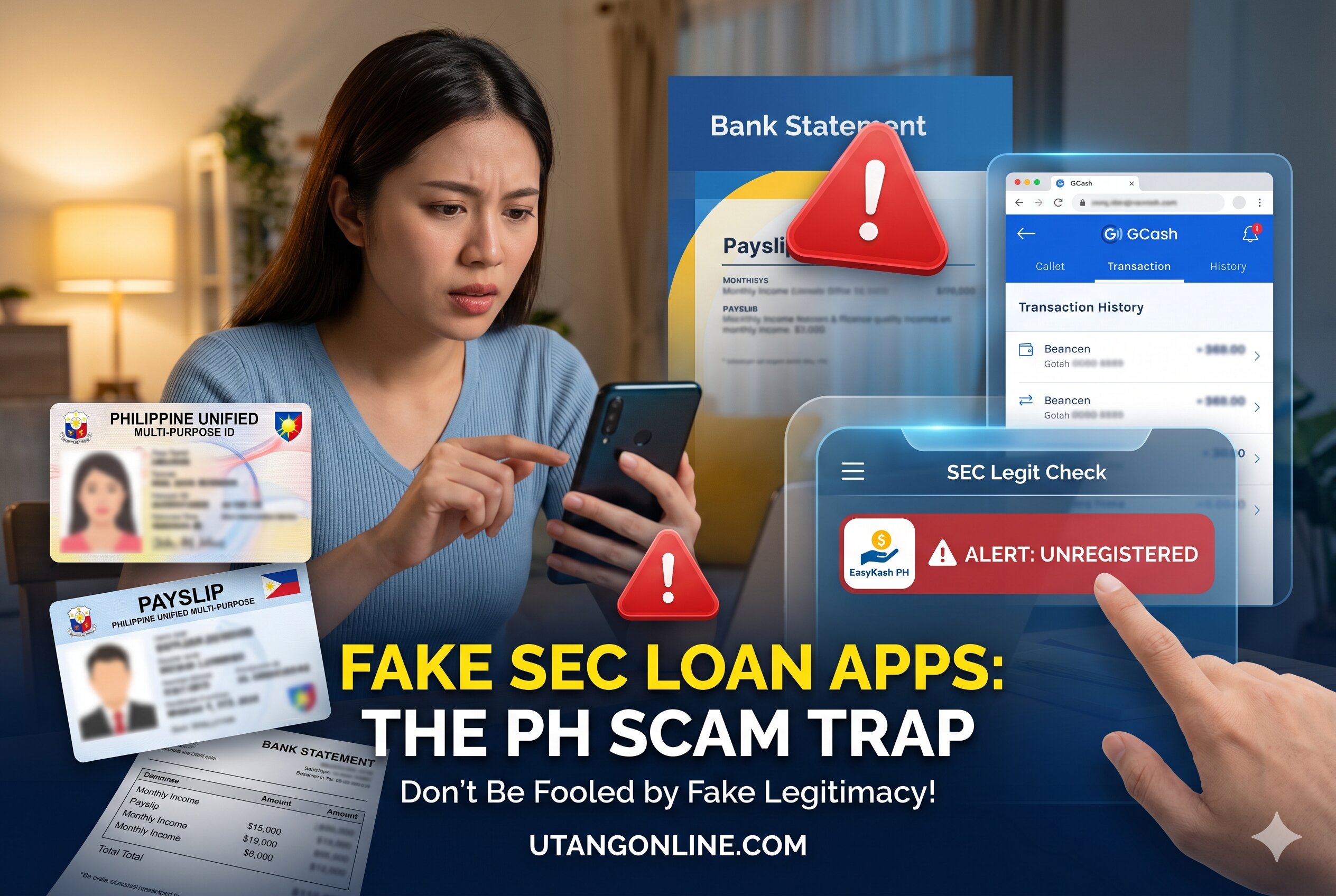 🚨 Fake SEC Registered Loan Apps Philippines: How Scam Lenders Trick Borrowers Using Fake Legitimacy