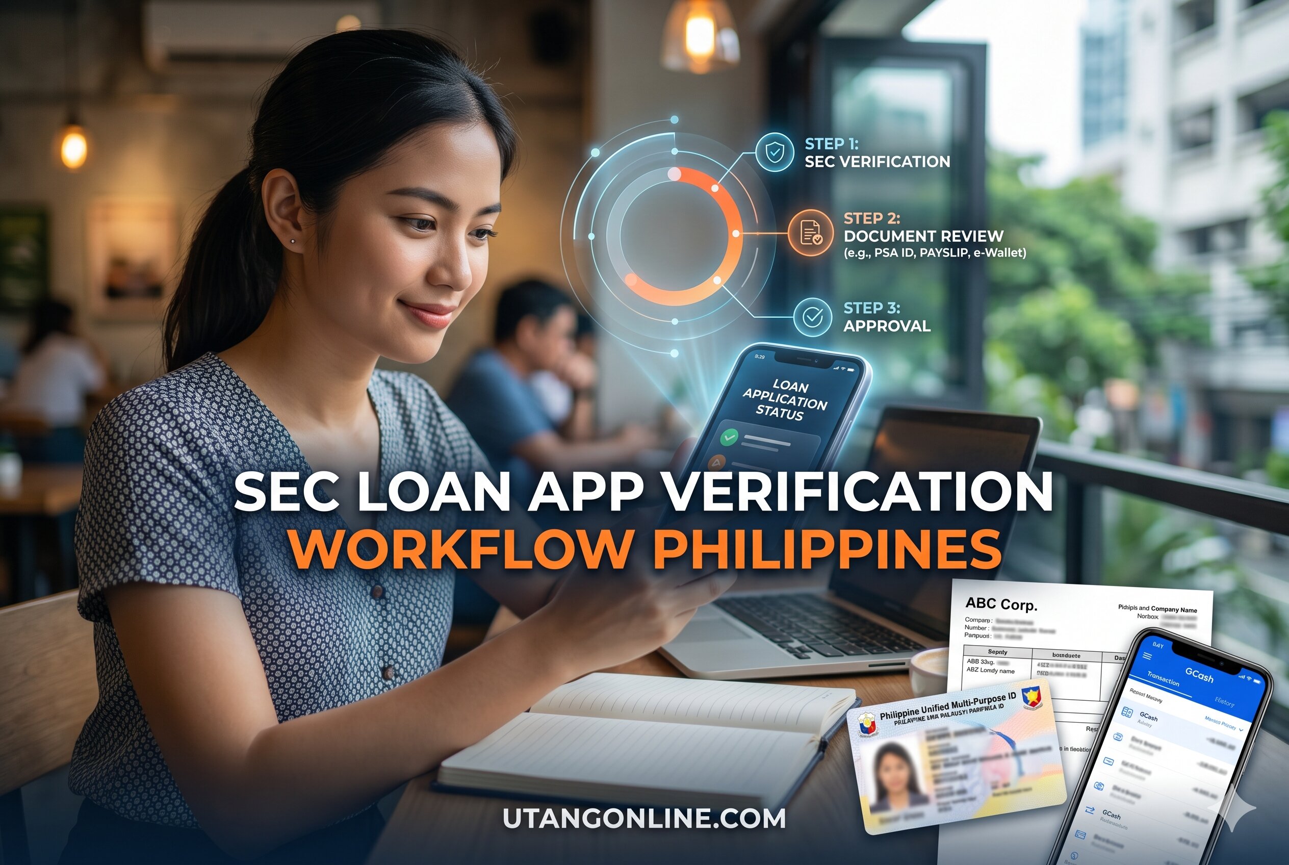 Step-by-step process for verifying SEC registered loan apps in the Philippines using app stores and SEC records