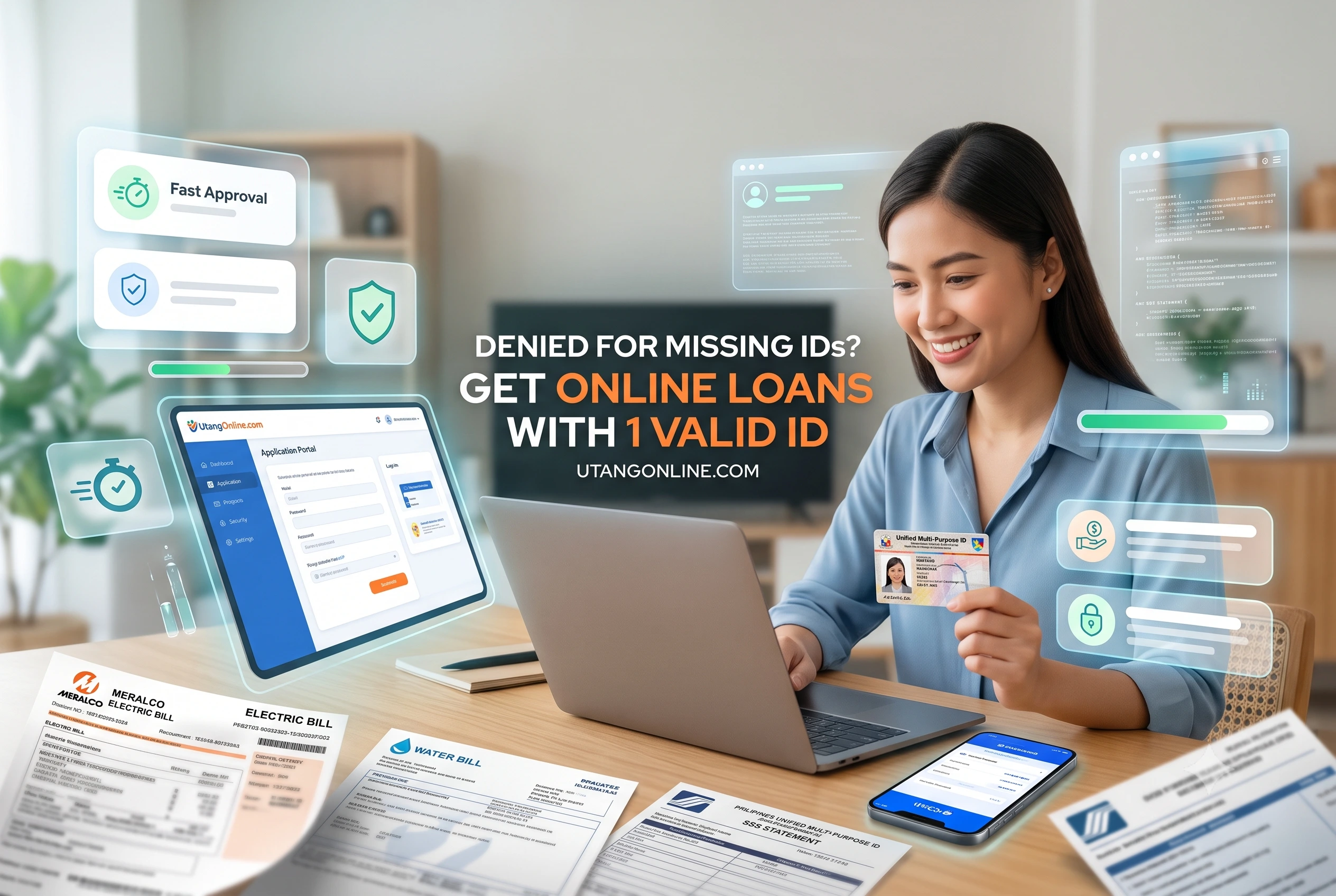 Denied for Missing IDs? How Can I Get an Online Loan With 1 Valid ID or Secondary Documents?