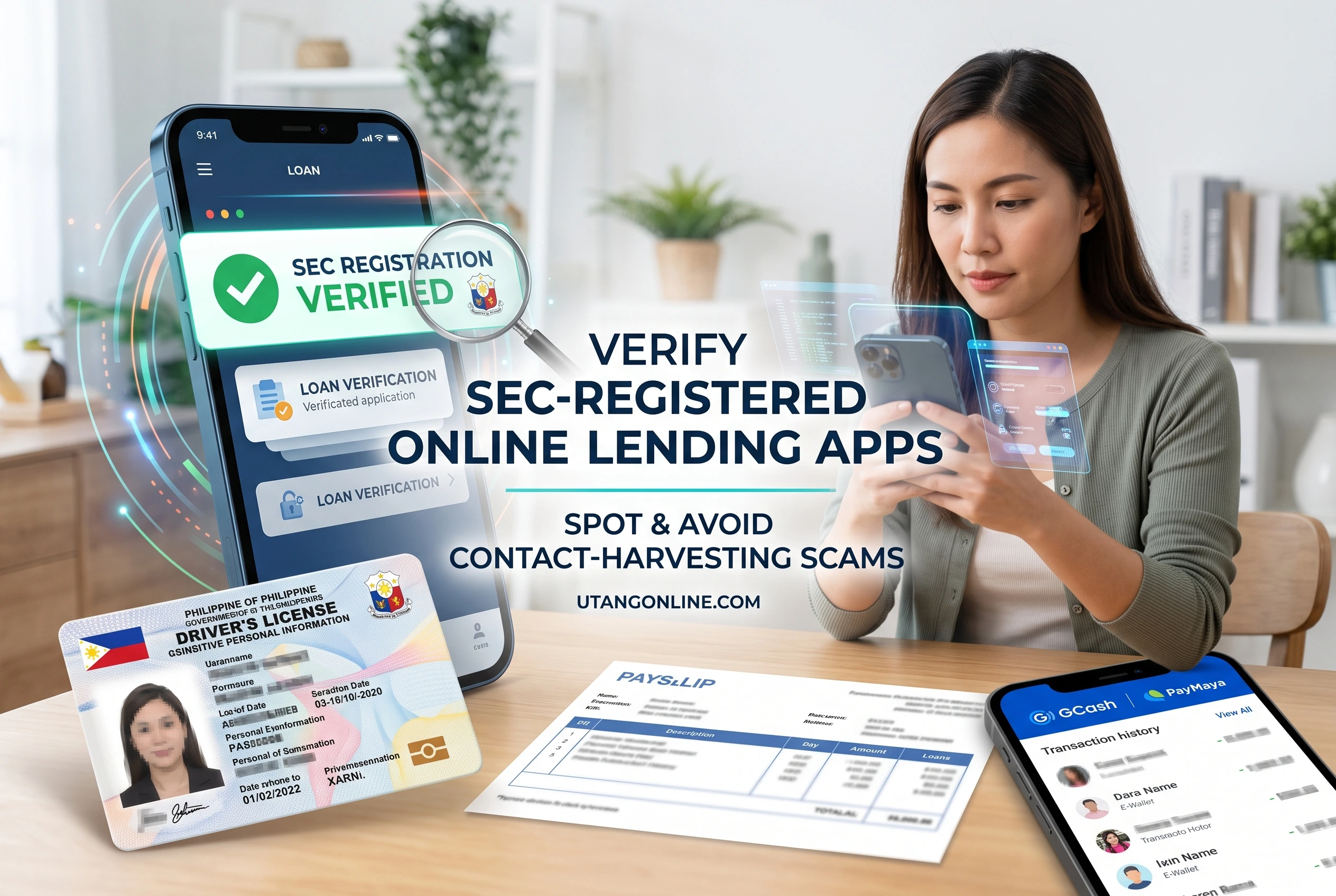 How to Verify SEC Registered Online Lending Apps in the Philippines and Spot Contact-Harvesting Scams