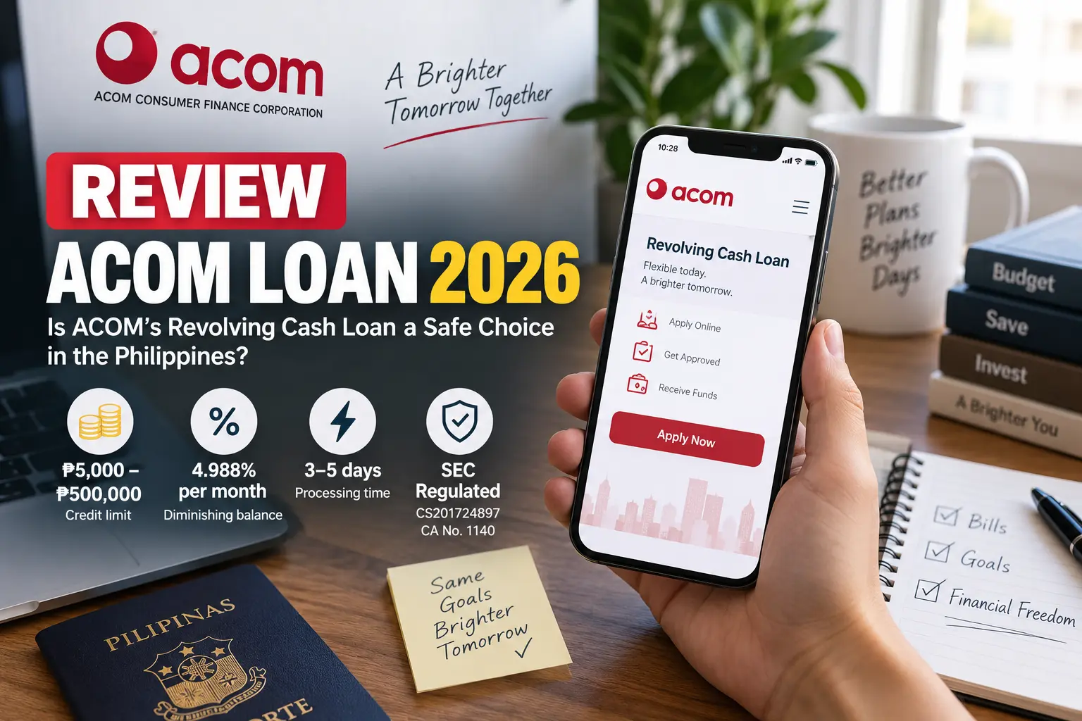 Review ACOM Loan 2026: Is ACOM’s Revolving Cash Loan a Safe Choice in the Philippines?