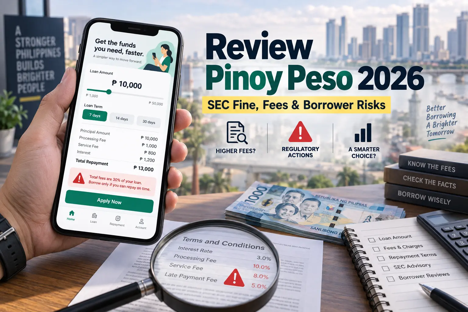 Review Pinoy Peso 2026: Is This SEC-Registered Loan App Still Safe After a ₱1.03M Fine?
